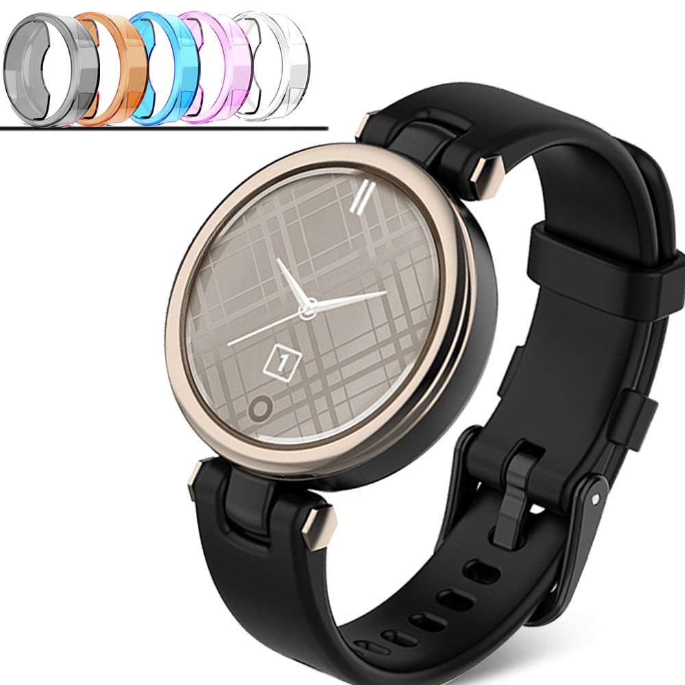 Vỏ Tpu Mềm Trong Suốt Bảo Vệ Màn Hình Đồng Hồ Garmin Lily