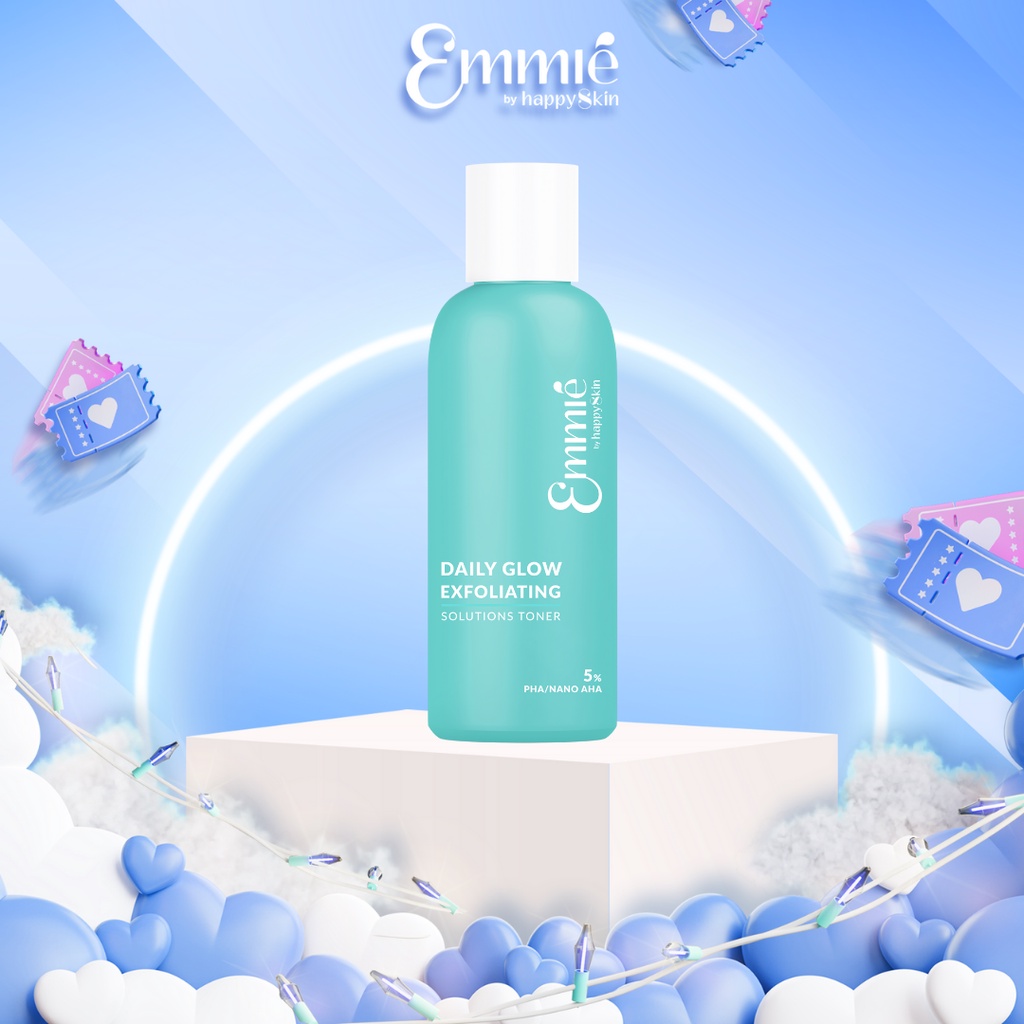 Combo dưỡng da: Mua nước thần Emmié 230ml và Dung dịch tẩy tế bào chết 5% 230ml