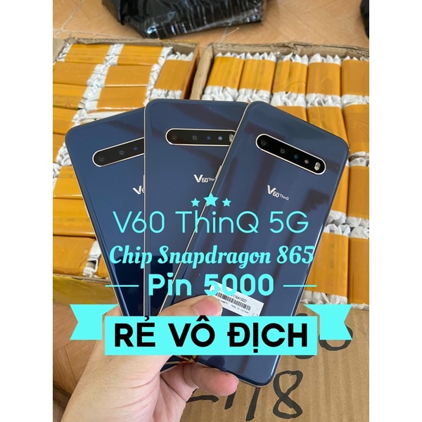 [Rẻ Vô Địch] Điện thoại lg v60 ThinQ 5G ram 8/128G Chính Hãng, Chip Snapdragon 865, Màn P-OLED 6.8''