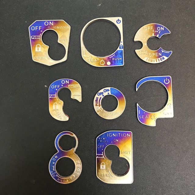 Dán khoá titan các dòng xe