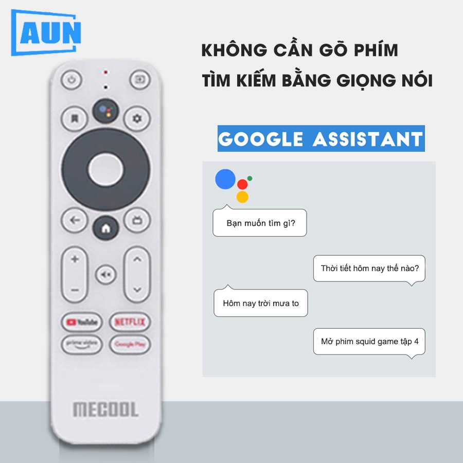 [BẢN QUYỀN GOOGLE  ATV ] Androi Tivi Box mini KM2 - Android ATV10 - dùng cho máy chiếu, tivi - cấu hình mạnh mẽ