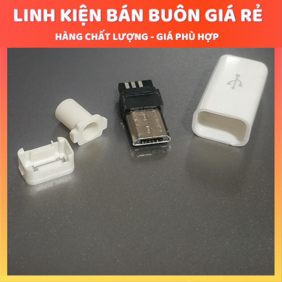 Đầu Jack MicroUSB Đực