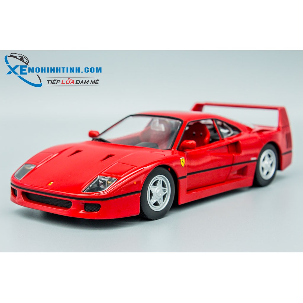 Xe Mô Hình Ferrari F40 1:24 Bburago (Đỏ)