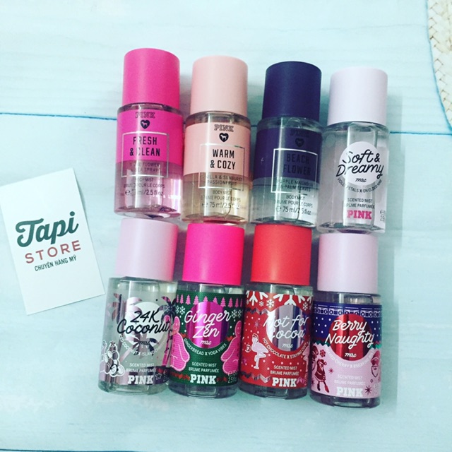 Set xịt thơm Victoria’s Secret Pink Mini Mist Pack | BigBuy360 - bigbuy360.vn