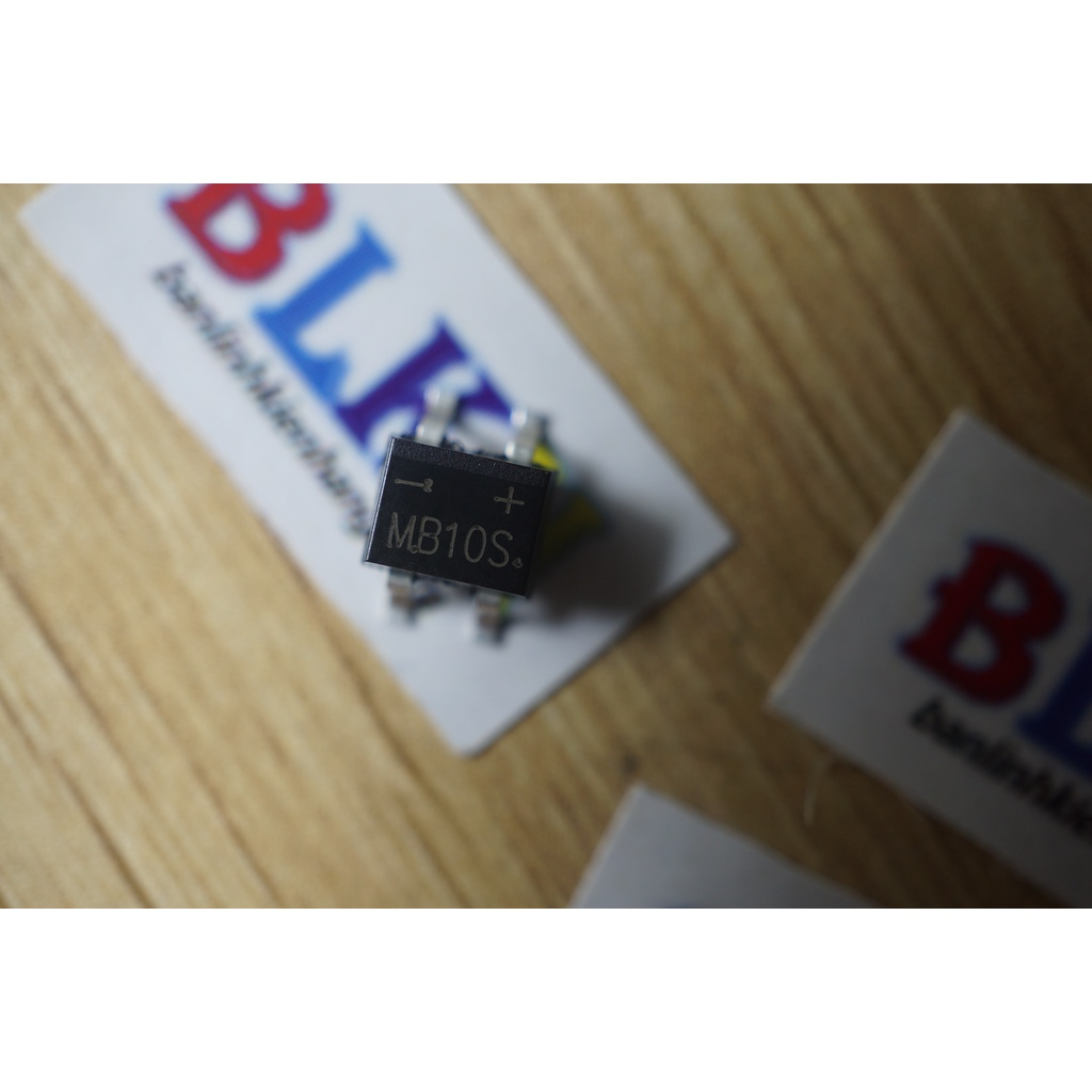15 Diode Cầu MB10S 1000V 0.5A SOP-4 chính hãng