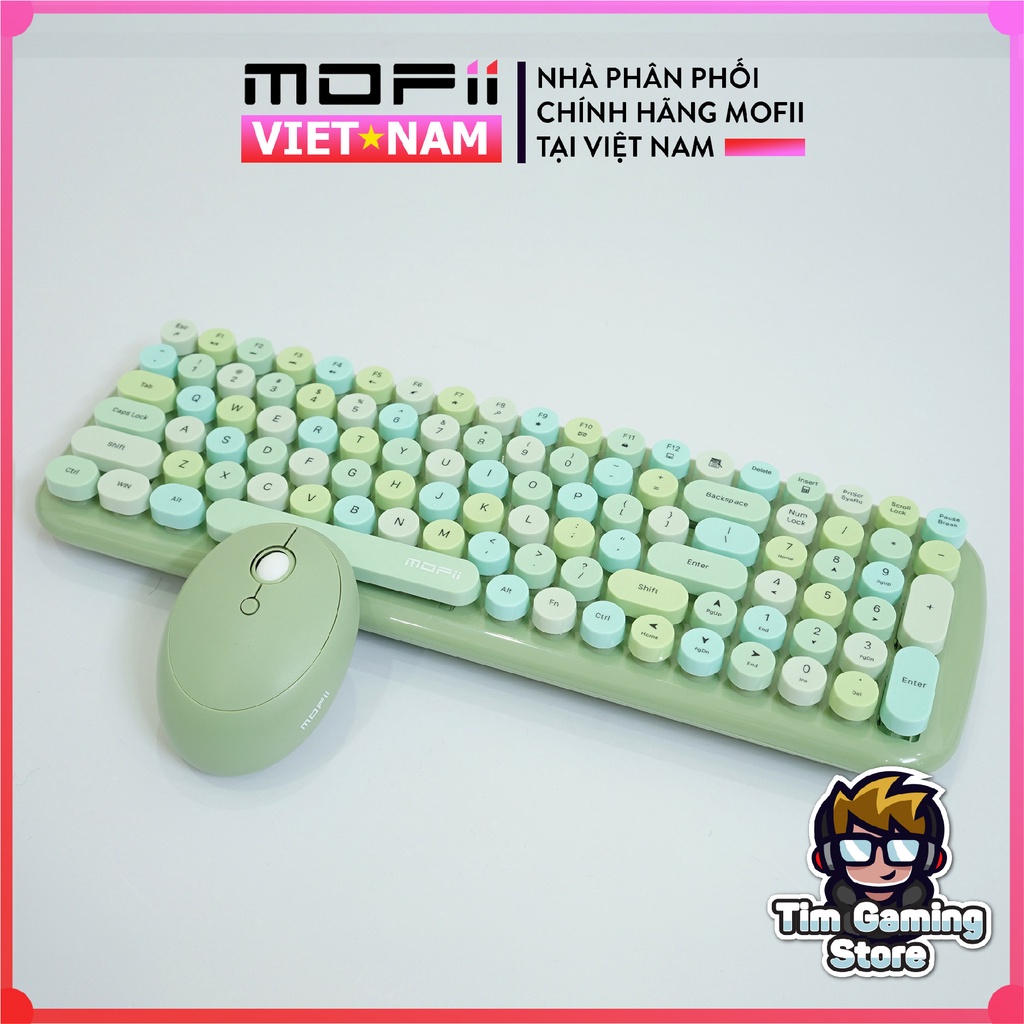 Bộ bàn phím và chuột không dây MOFII – Candy XR