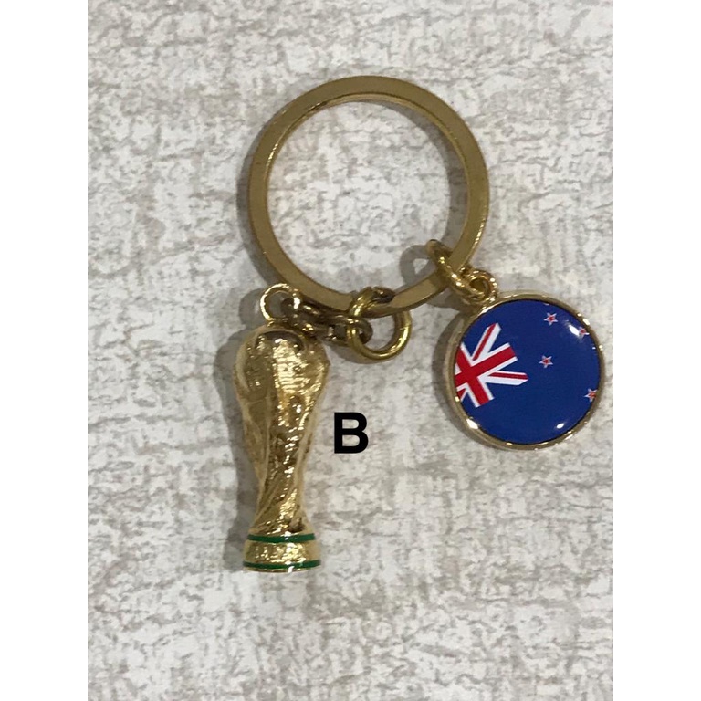 Móc treo chìa khóa FIFA WORLD CUP 2010 ORIGINAL CUP 3cm bằng sắt chất lượng cao