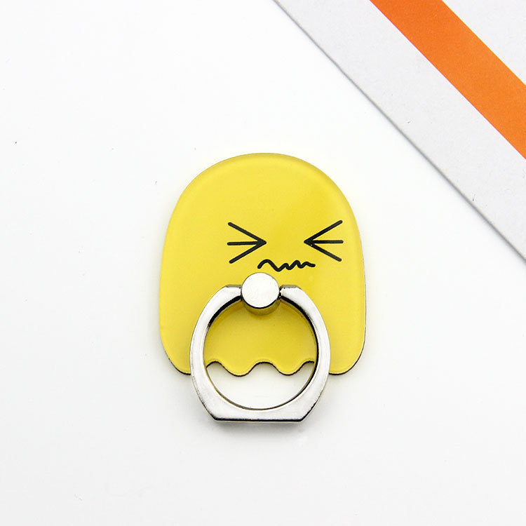 New Cute Cartoon Pac-Man Milk Box Cat Phone Ring Holder Desktop Phone Bracket Dây điện thoại di động | BigBuy360 - bigbuy360.vn