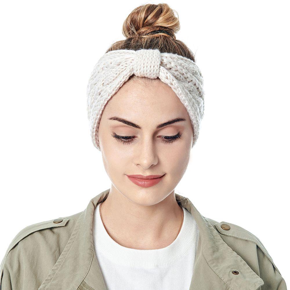 Băng Đô Len Dệt Kim Thời Trang Dành Cho Nữ