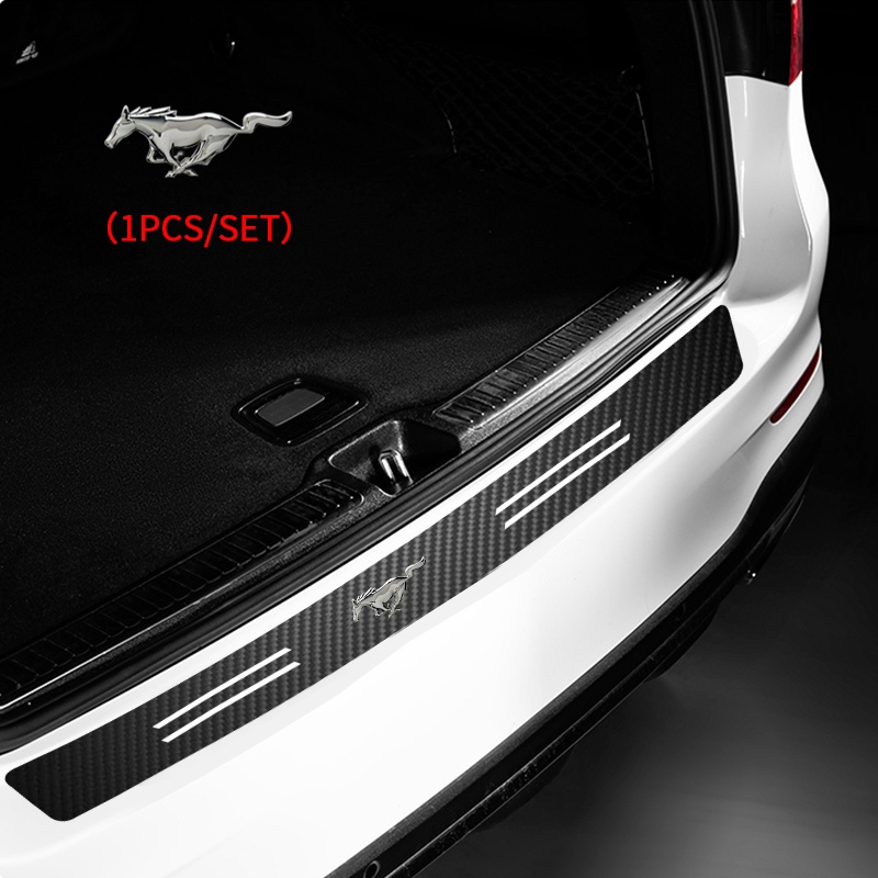 1 Miếng Dán In logo Xe Hơi Ford Mustang Focus 2 3 1 Mondeo Kuga Fiesta Escort Mustang Explorer Bằng Sợi Carbon