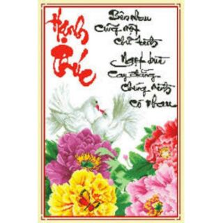 Tranh thêu hạnh phúc 222696