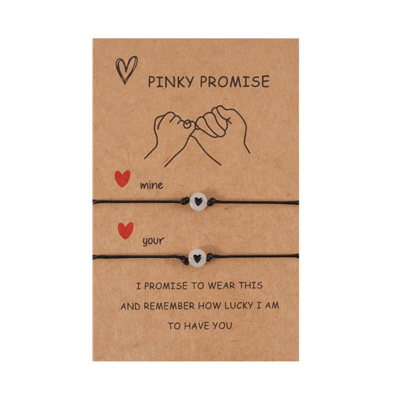 Vòng Đeo Tay Dây Bện Hình Trái Tim Phát Sáng Trong Tối Cho Nữ