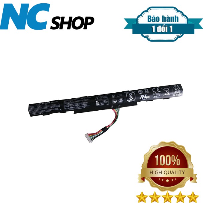 Pin laptop Acer Aspire F5-573, E5-422, E5-472, E5-473, E5-475, E5-476, E5-522, E5-532 AS16A5K (ZIN) 