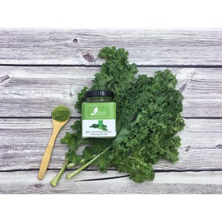 Bột cải xoăn kale sấy lạnh nguyên chất - công nghệ sấy lạnh Nhật Bản giữ nguyên chất và hương vị 150gram
