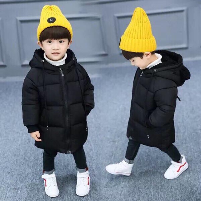 Áo phao tai gấu cho bé trai/gai