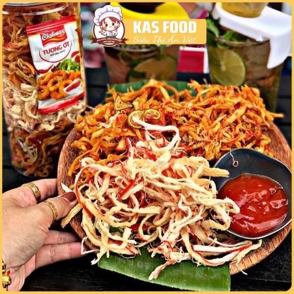 Khô mix 3 vị mực, gà, heo KM3V hàng loại 1, thơm ngon 300g - Kas Food | BigBuy360 - bigbuy360.vn