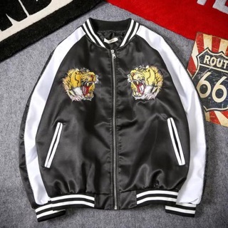 BOOMBER JACKET SUKAJAN ( Hình hổ)