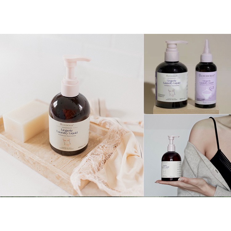 Nước giặt đồ lót chuyên dụng LYCOCELLE 300ml New Zealand Tẩy sạch vết bẩn, không gây hại top 1 lượng bán Trung Quốc