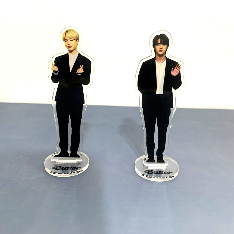 Greet Mô Hình Nhóm Nhạc Bts Để Bàn Trang Trí Chất Liệu Acrylic