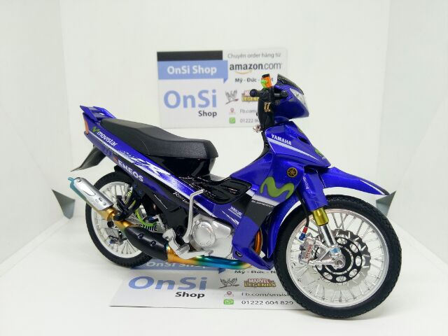 YAZ 125cc  TỈ LỆ 1/12 MÔ HÌNH XE MOTOR ĐỘ