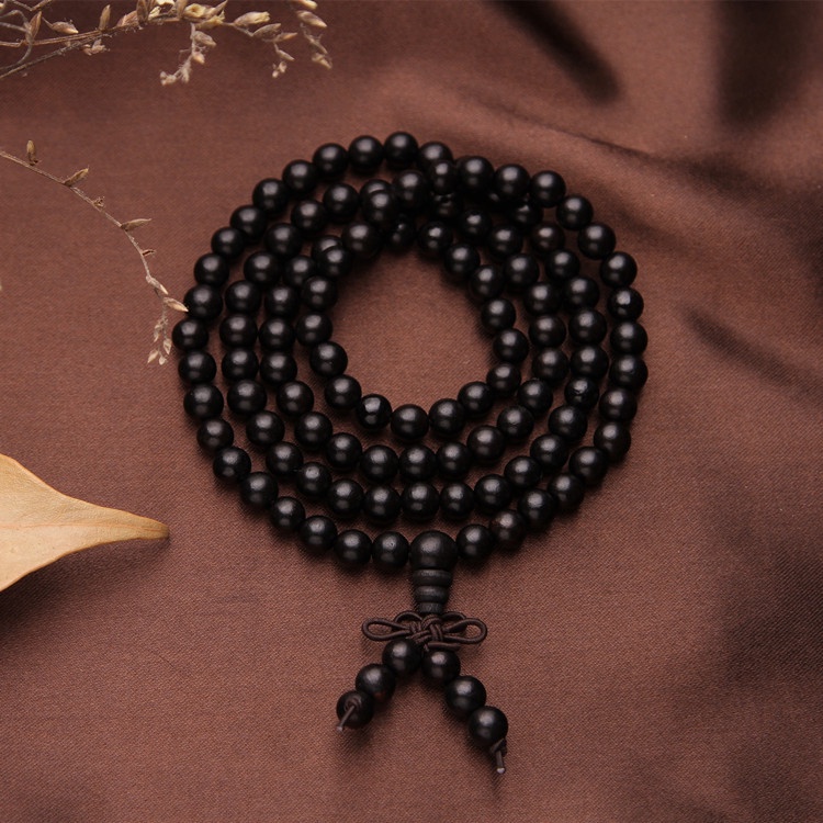 Vòng Tay Chuỗi 108 Hạt Gỗ Đàn Hương Thủ Công Thời Trang Cho Nam Và Nữ 2022