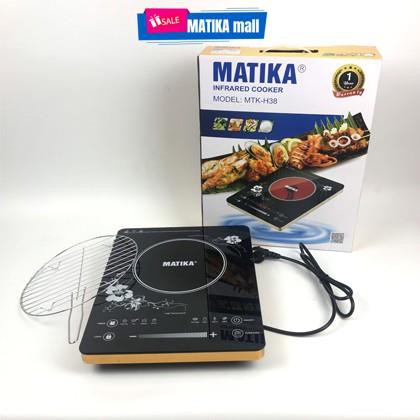 Bếp hồng ngoại,bếp điện Matika MTK-H38 tiết kiệm điện năng tốt,bảo hành 12 tháng