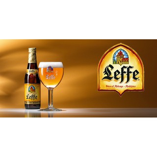 [SIEU RE]Bia Leffe vàng 6.6% Bỉ – chai 33cl thùng 24 chai