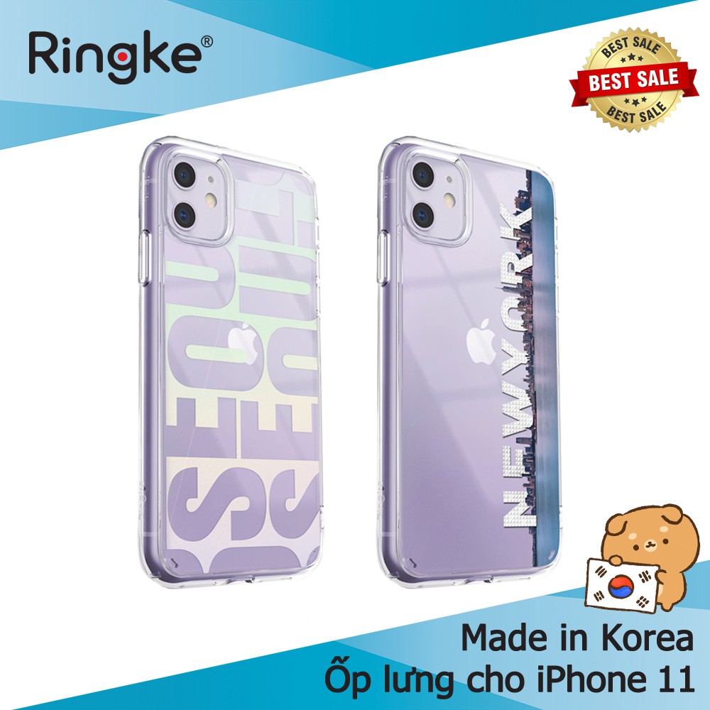 [THIẾT KẾ MỚI] Ốp lưng iPhone 11 / Pro / Pro Max Ringke Fusion Design - Nhập khẩu Hàn Quốc