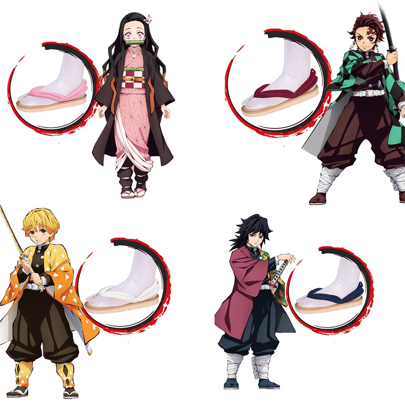 Dép xỏ ngón phong cách Demon Slayer Kimetsu no Yaiba Kamado Tanjiron