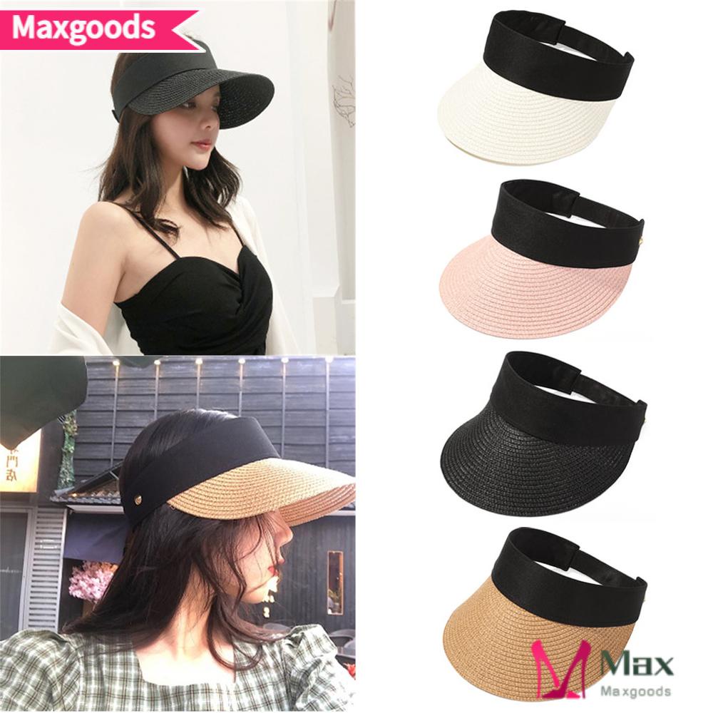 Mũ Cói Rộng Vành Nhiều Màu Sắc Thời Trang Đi Biển Mùa Hè Cho Nữ