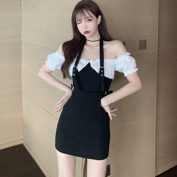 Đầm trễ vai thời trang mùa hè quyến rũ cho nữ