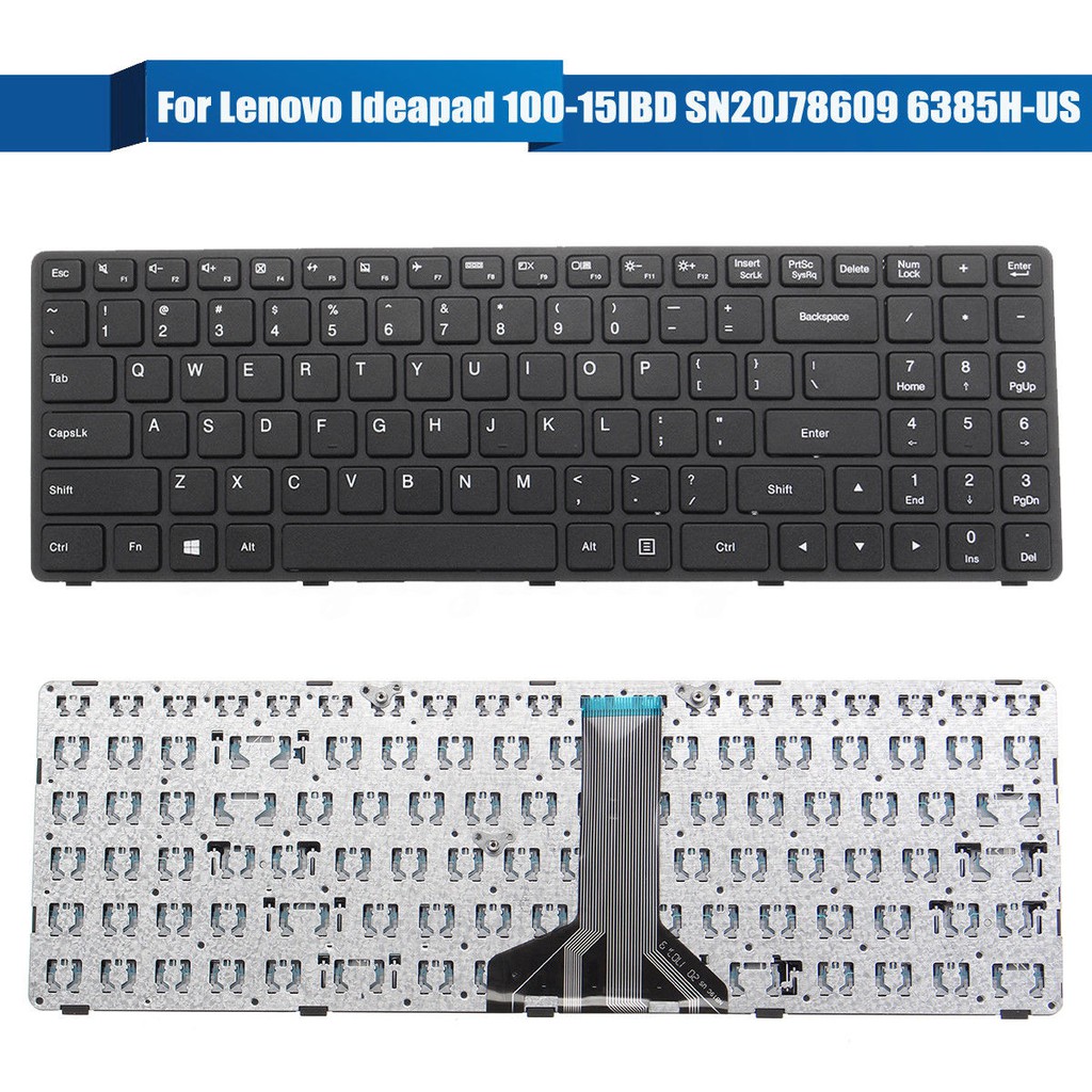 [Mã ELFLASH5 giảm 20K đơn 50K] Bàn phím laptop Lenovo Ideapad 100-15ibd