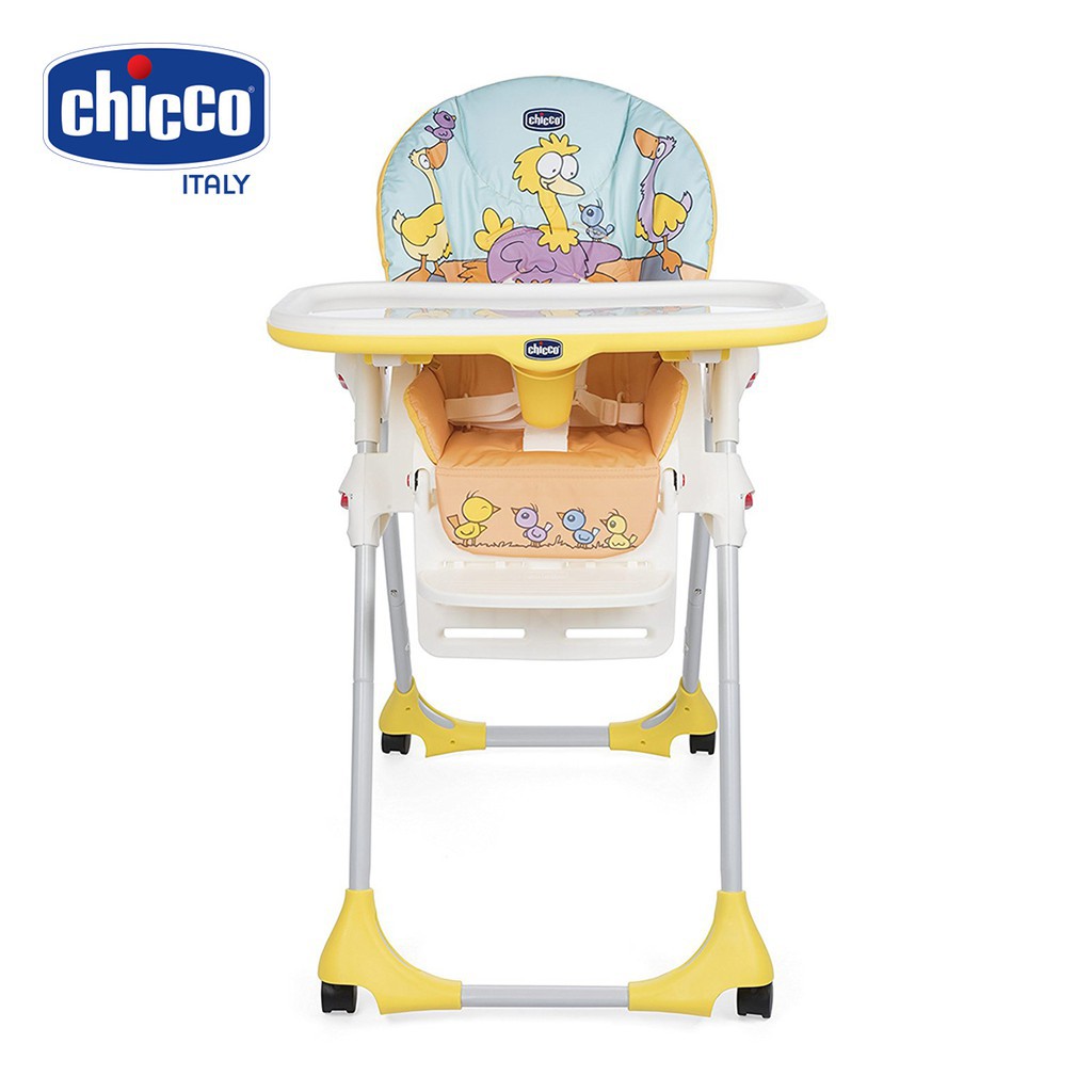 Ghế Ăn Chicco Polly Vịt Con / Sóc Con (CHÍNH HÃNG) CHO BÉ (CO115076)