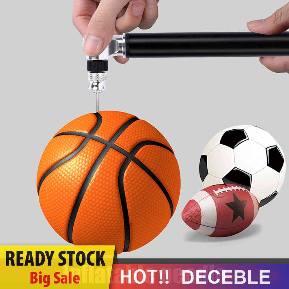 Set 3 Kim Bơm Hơi Cho Bóng Rổ / Bóng Đá Tiện Dụng