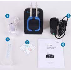 Máy bơm vi lượng Kamoer X1 Pro 2. Dosing wifi nhỏ gọn 1 đầu bơm chính xác cho bể cá biển