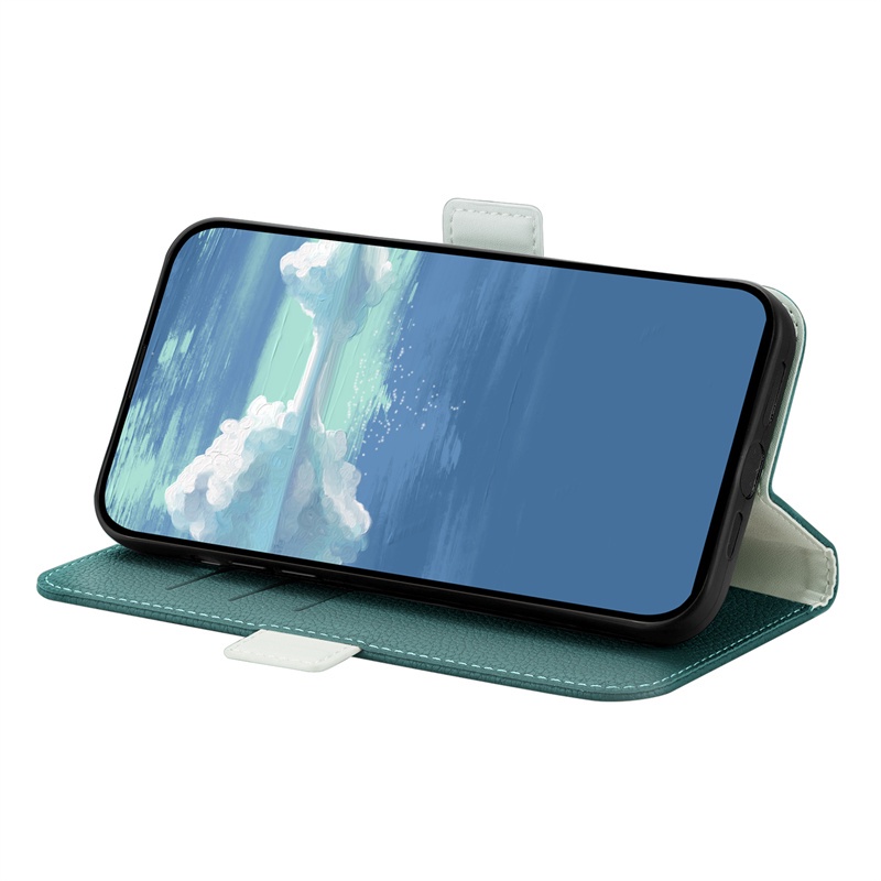 Ốp Điện Thoại Da Pu Mềm Kiểu Ví Đế Lật Có Ngăn Thẻ Cho iPhone 13 Pro Max 12 Pro Max 11 Pro Max 12 Mini 13 Pro 11 Pro 13 Mini