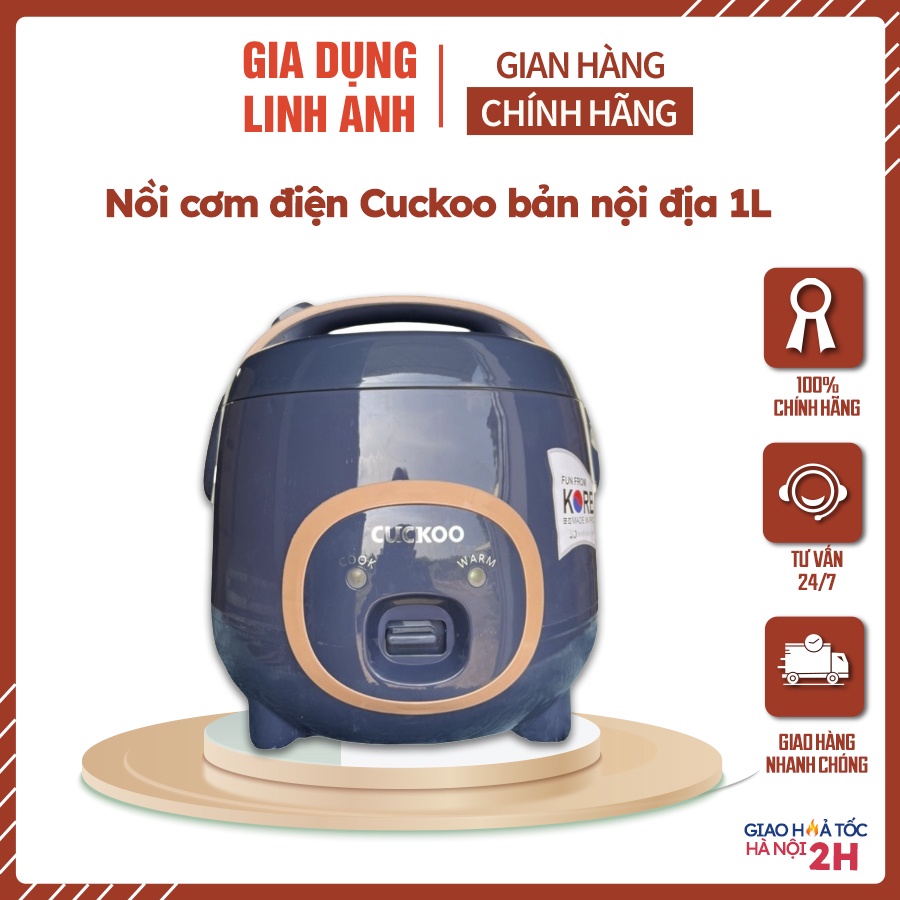 Nồi Cơm Điện Cuckoo - Nồi Cơm Điện Mini 1L Siêu To Siêu Dày Cho Cả Gia ĐÌnh Linh Anh