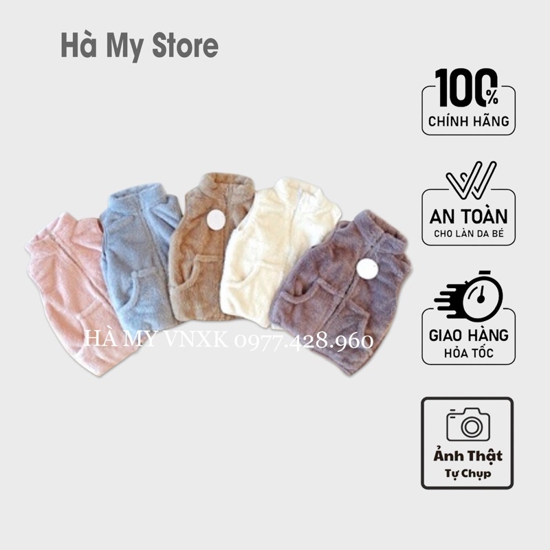 Áo GILE lông cừu xuất dư cho bé