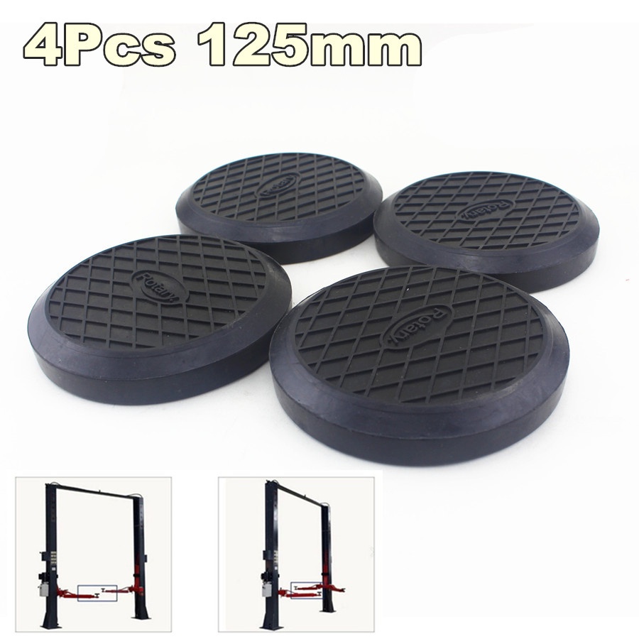 Set 4 Đệm Cao Su Tròn 125mm Lót Tay Lái Xe Hơi & Xe Tải