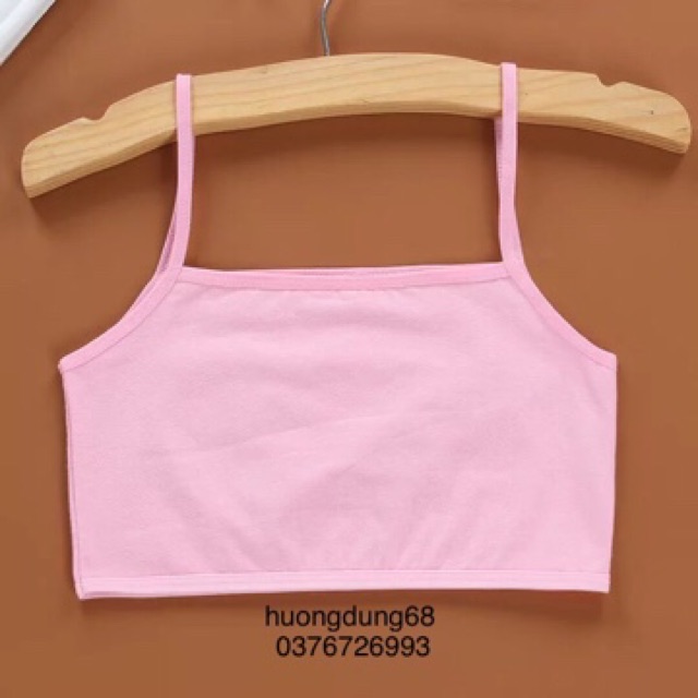 Bra / Áo Lá Học Sinh Cotton Một Lớp Xuất Hàn ( A020 ) Hàng Loại Đẹp.