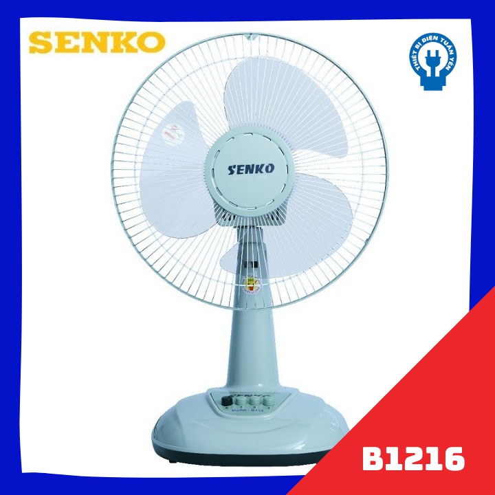 [Giao hỏa tốc 1H] Quạt bàn Senko B1216/B113 - Hàng Chính Hãng- Bảo Hành 2 năm