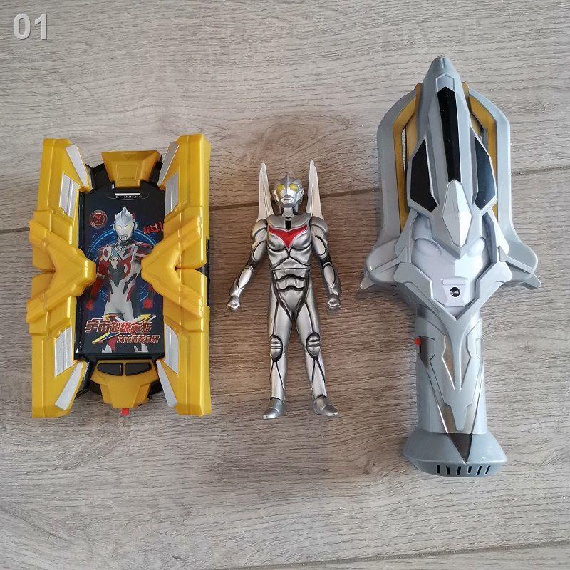 ww△□Noah Ultraman Soft Doll Galaxy Spark Face Summoner Aix Superman Transformer Đồ chơi trẻ em