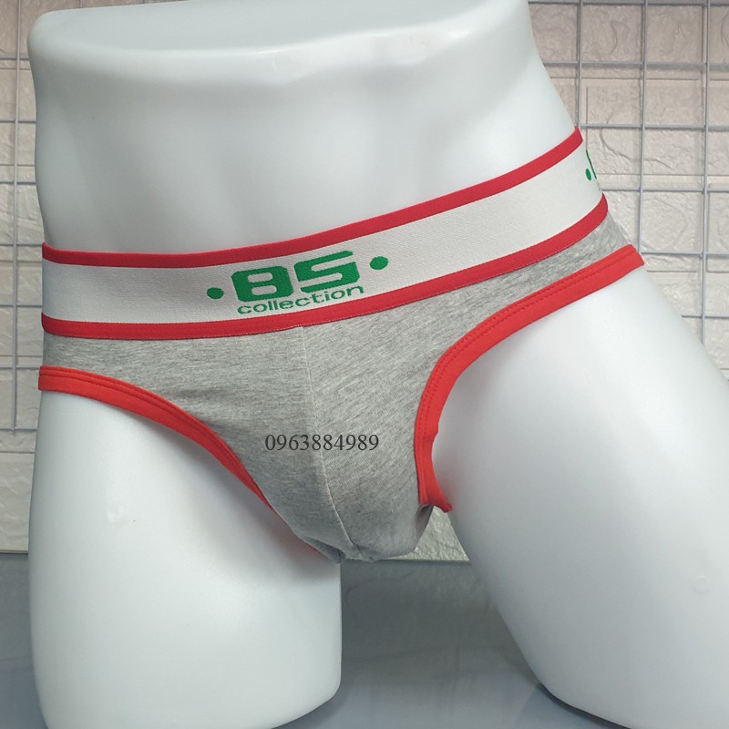 Quần lót nam tam giác chất cotton BS.173 hở sau cho anh em màu sắc đẹp, đa dạng - Ảnh, video shop làm