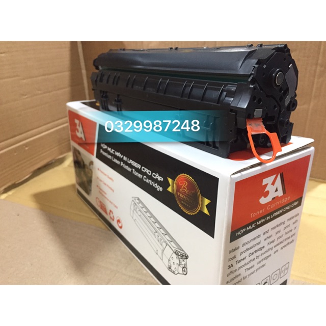 Hộp mực 85A/35A CÓ NÚT ĐỔ MỰC -XẢ THẢI
