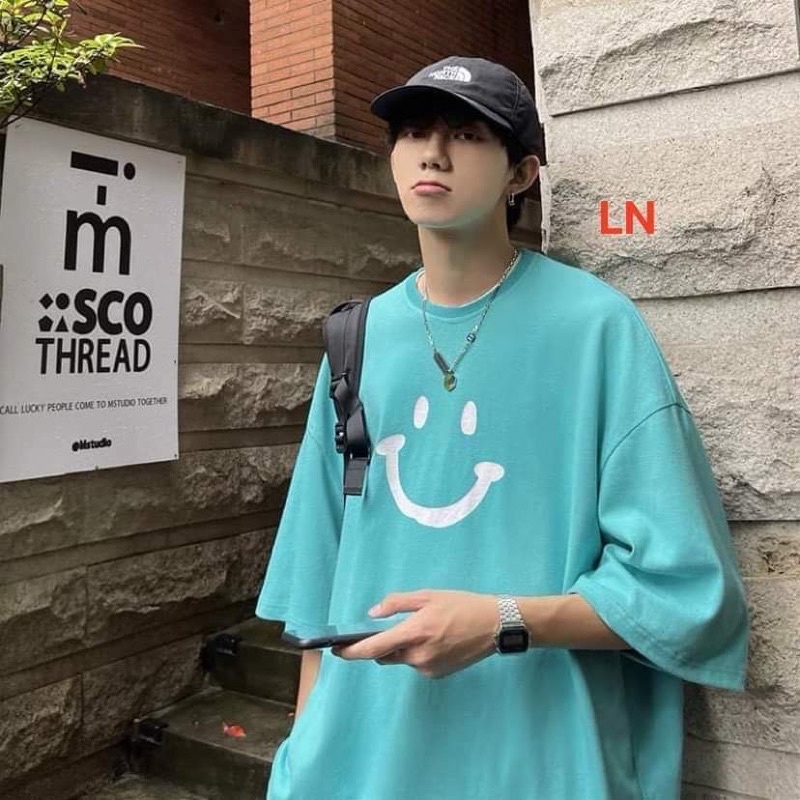 Áo phông vẽ mặt cười TH6