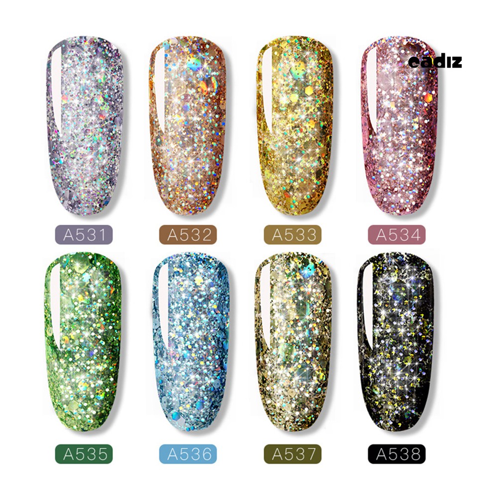 [Hàng mới về] Gel sơn móng tay Phoera dạng kim tuyến lấp lánh