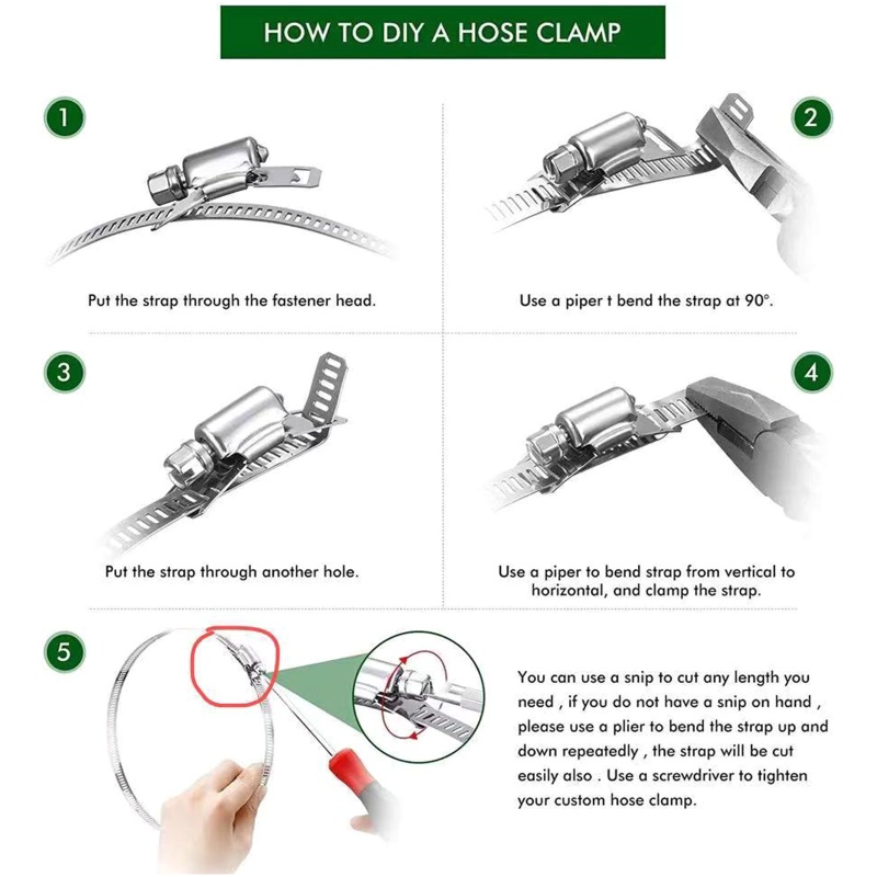 Kẹp Ống Nước 9 84-16 4 Feet Tùy Chỉnh Tiện Dụng DIY