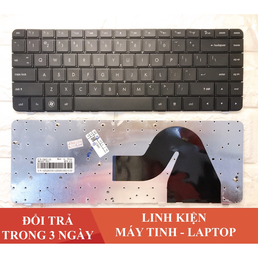 [Mã ELFLASH5 giảm 20K đơn 50K] Bàn Phím Laptop HP Compaq CQ42 G42 Nhập Khẩu (FREE SHIP ĐƠN TỪ 50K )
