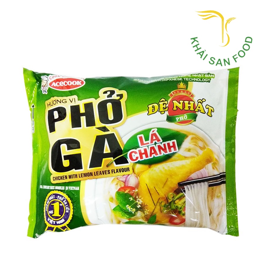 Thùng 30 gói phở Đệ Nhất (bò, gà, nghêu, gà lá chanh)