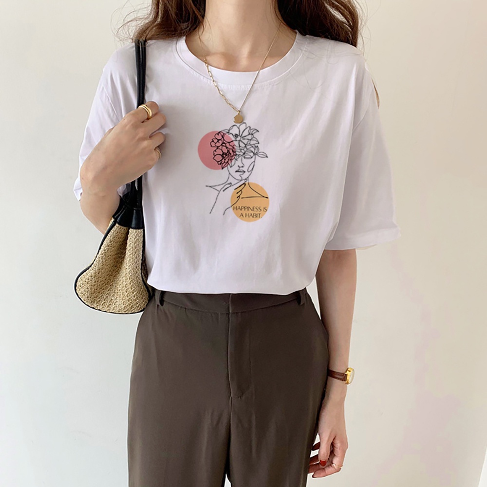 Áo thun nữ tay ngắn cotton Happy COYO CT016